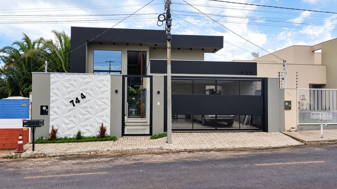 Residência de alto padrão construída em Jaciara - MT